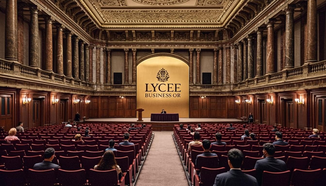 Amphithéâtre du Lycée Business OR